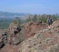 Rim of the lake walk